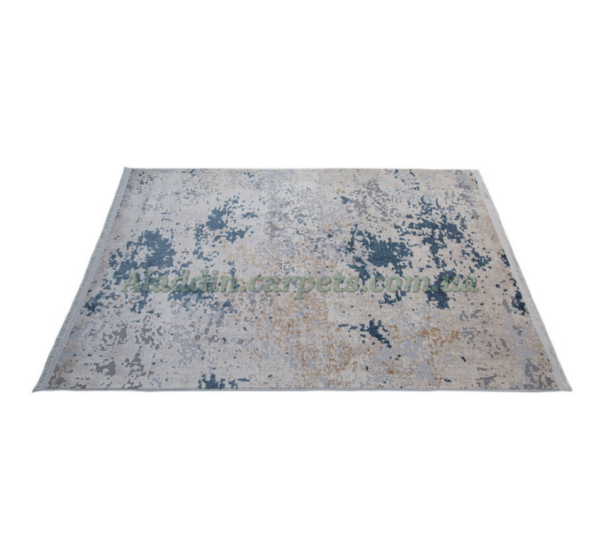 Килим La Cassa 6360A D.blue L grey
